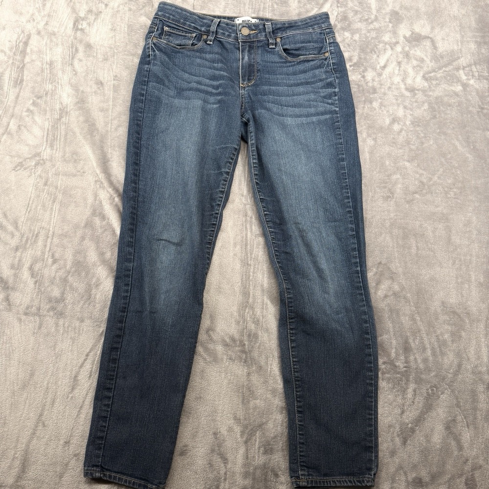 Paige Jeans Kylie Crop Women's Size 27(28)‎ Blue Low Rise 27in Inseam